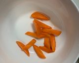 お一人様クリーミー味噌レモン味豆腐野菜炒作り方5写真