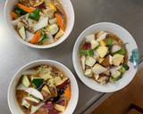 簡単コク旨ツナ根菜白菜洋風旨辛味野菜炒め作り方15写真