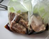 低温調理で放置する豚肩ロース肉の角煮作り方6写真