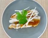 底皿不要✨湯煎でつくる🐟白身魚の中華蒸し作り方9写真