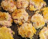 ✨簡単✨豚こま切れとチーズの焼きフライ作り方3写真