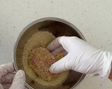 春キャベツの揚げ焼きメンチカツ作り方5写真