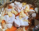 🦊北海道タコ白子|タチ🐙ちゃんちゃん焼きホイルで作り方4写真