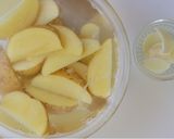 やみつき♡ガリバタポテト作り方1写真