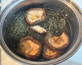 がごめ昆布と干ししいたけと炒りごまの佃煮作り方3写真
