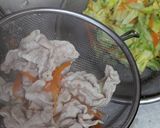 キャベツ大量消費！冷しゃぶ風サラダ作り方5写真