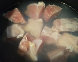 ◆秋和食♡鶏とさつまいものほっこり煮物◆作り方2写真