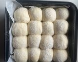 米粉も使って簡単ミルクちぎりパン作り方7写真