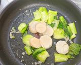 ホタテと青梗菜の塩麹炒め作り方5写真
