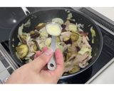 なすときゃべつの豚ぽん酢バター炒め★動画あり★作り方21写真
