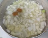新玉葱とエコ野菜スープ作り方2写真