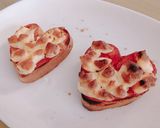 時短で簡単！ハートの食パンピザ🍕作り方5写真
