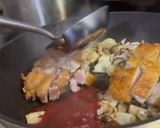 とーちゃんのローストチキンのパスタ作り方5写真