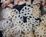 ヨウサマの減塩蓮根&豚肉の味噌󠄀炒め作り方6写真