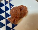 ワンパン!焼きえのきと豚肉の梅黒酢炒め作り方1写真