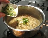 チャーハン餅で作るあんかけうどん作り方8写真