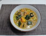 カボチャと枝豆のそぼろあん作り方6写真