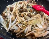 サバ缶としめじの和風パスタ作り方5写真