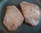 簡単肉料理牛肉ステーキシャリアピンソース作り方5写真