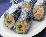 恵方巻　（えび　水菜）節分作り方8写真