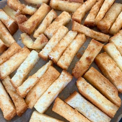 かんたん！きなこラスク by おかず＊元保育園栄養士 【クックパッド