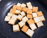 節約＆大満足！絹厚揚げにエノキともやし餡かけ作り方2写真