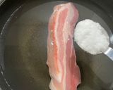 豚バラのカリカリ焼き作り方1写真