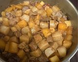牛すじ肉でどて煮風（圧力鍋使用）作り方10写真