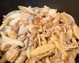 簡単時短夕飯☆ご飯が進む♪豚バラ牛蒡の林檎甘辛煮作り方2写真