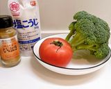 ブロッコリーとトマトの簡単ヘルシーカレー作り方1写真