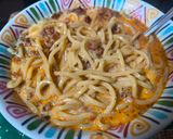 担々麺…に見せかけてじつはボロネーゼ麺作り方8写真