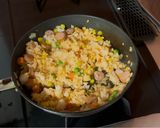 逆オムライスサンドバーガー作り方4写真