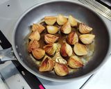 新玉ねぎのポン酢照り焼き作り方3写真