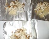 キノコ魚タラのホイル焼き♪簡単大葉ソース作り方5写真