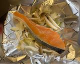 キャップさんのオラオラ鮭のホイル焼き🧢作り方3写真