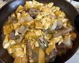 根菜の炒り豆腐作り方4写真