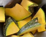 【未熟なカボチャを美味しく煮る🎃】作り方1写真