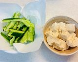 トマトと胡瓜の豆腐サラダ作り方7写真