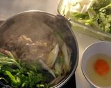 とろとろねぎすき焼き。作り方2写真