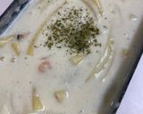 節約キャンプ飯！シーフードMIXでグラタン！作り方5写真