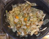 帆立とほうれん草のパスタグラタン作り方4写真