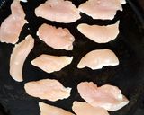 鶏肉とスナップえんどうのケチャップ炒め作り方3写真