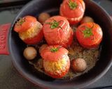 トマト*ファルシ(フランス風 トマトの肉詰め)作り方7写真