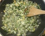 葉っぱもおいしい大根菜炒飯作り方3写真