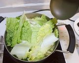 白菜と豆腐の鍋作り方4写真
