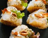 パンに魂売った焼きおにぎり④炙りガリマ作り方10写真