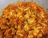 米3合！トマト缶フライパンでトマトライス作り方4写真