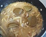 タケノコのカレーライス。作り方6写真
