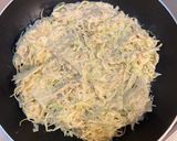 糖質OFF豆腐とキャベツのお好み焼き風作り方3写真