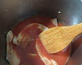 圧力鍋で豚とキャベツのトマト煮作り方3写真